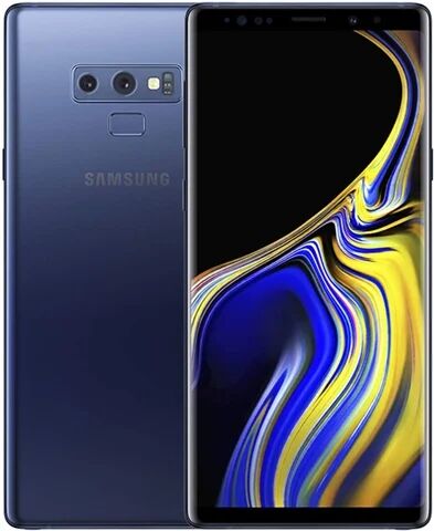 Refurbished: Samsung Galaxy Note 9 128GB Ocean Blue, 3 C