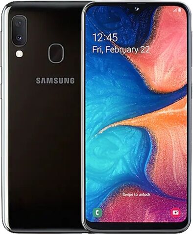 Refurbished: Samsung Galaxy A20e 32GB Black, Vodafone B