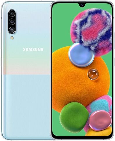 Refurbished: Samsung Galaxy A90 5G 128GB White, Unlocked B