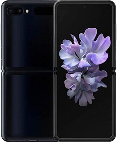 Refurbished: Samsung Galaxy Z Flip 256GB Mirror Black, Unlocked B