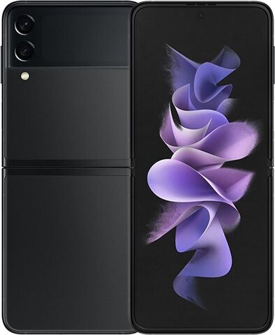 Refurbished: Samsung Galaxy Z Flip3 5G 128GB Phantom Black, Unlocked A