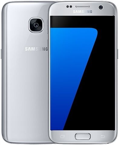 Refurbished: Samsung Galaxy S7 32GB Silver Titanium, Unlocked B