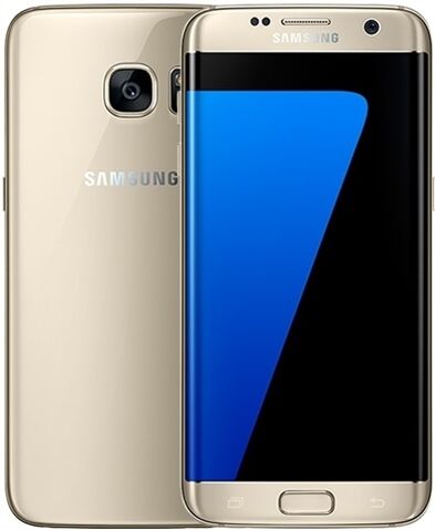 Refurbished: Samsung Galaxy S7 Edge 32GB Gold, 3 B