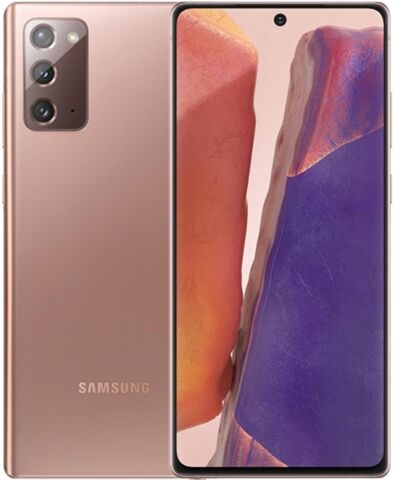 Refurbished: Samsung Galaxy Note 20 5G Dual Sim 256GB Bronze, Unlocked C