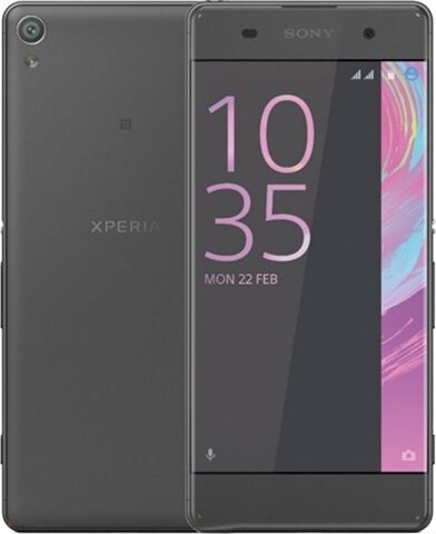 Refurbished: Sony Xperia XA F3111 Graphite Black 16GB, Eir B