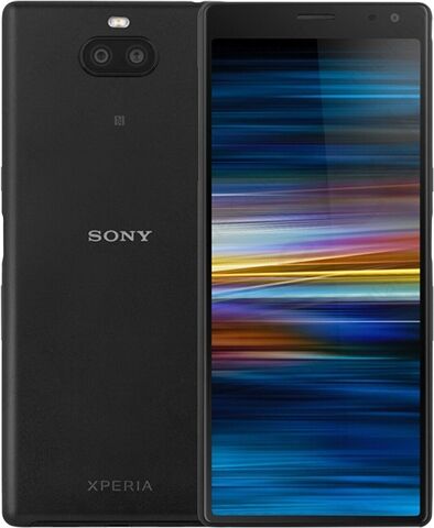 Refurbished: Sony Xperia 10 (3GB+64GB) Black, 3 B