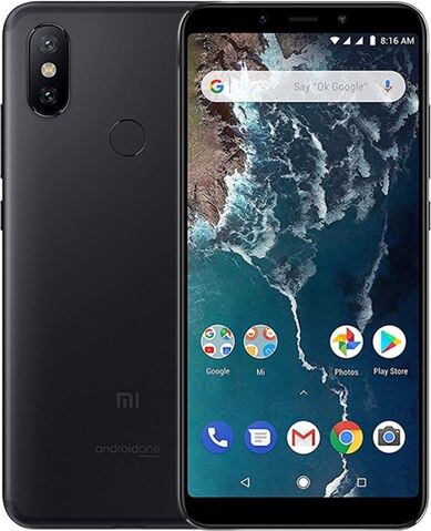 Refurbished: Xiaomi Mi A2 (6GB+128GB) Black, Unlocked B