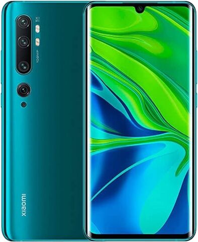 Refurbished: Xiaomi Mi Note 10 128GB Aurora Green, Unlocked B