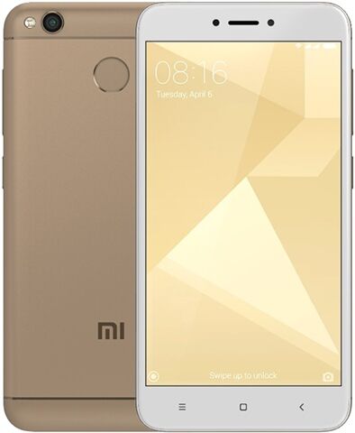 Refurbished: Xiaomi Redmi 4/4X (3GB+32GB) Gold, Unlocked B