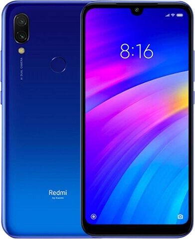 Refurbished: Xiaomi Redmi 7 (3GB+64GB) Blue, Unlocked C