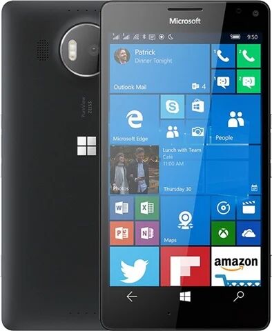 Refurbished: Microsoft Lumia 950 XL Dual Sim 32GB Black, Unlocked B