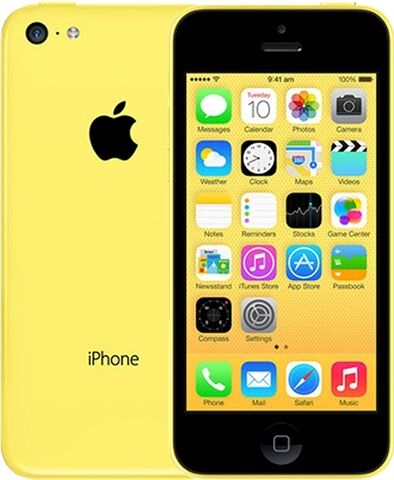 Refurbished: Apple iPhone 5C 8GB Yellow, Vodafone C