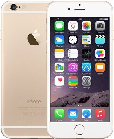 Refurbished: Apple iPhone 6 16GB Gold, Vodafone C