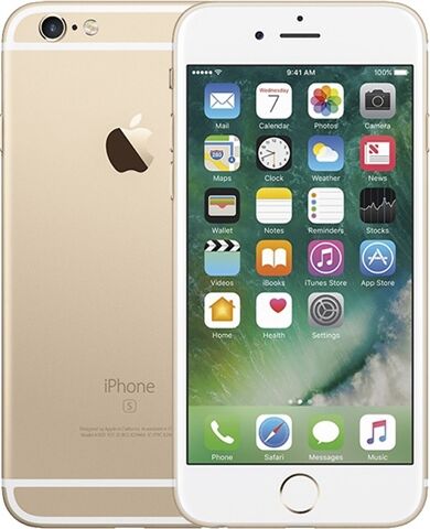 Refurbished: Apple iPhone 6S 32GB Gold, Unlocked B