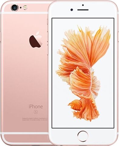 Refurbished: Apple iPhone 6S 32GB Rose Gold, Vodafone B