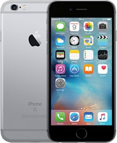 Refurbished: Apple iPhone 6S 32GB Space Grey, Vodafone A