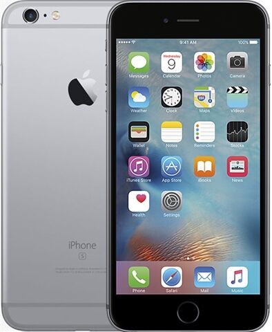 Refurbished: Apple iPhone 6S Plus 128GB Grey, Unlocked B