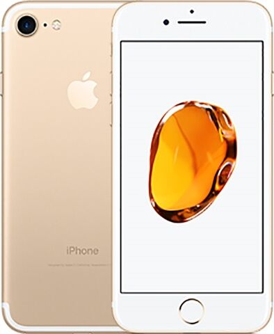 Refurbished: Apple iPhone 7 128GB Gold, Vodafone B