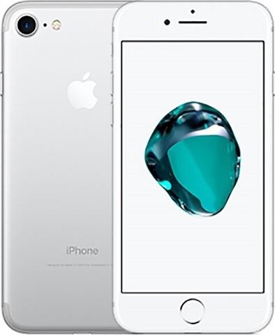 Refurbished: Apple iPhone 7 256GB Silver, Unlocked C