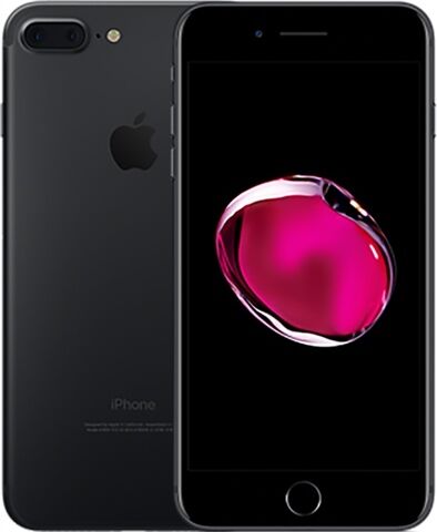 Refurbished: Apple iPhone 7 Plus 128GB Black, Unlocked C