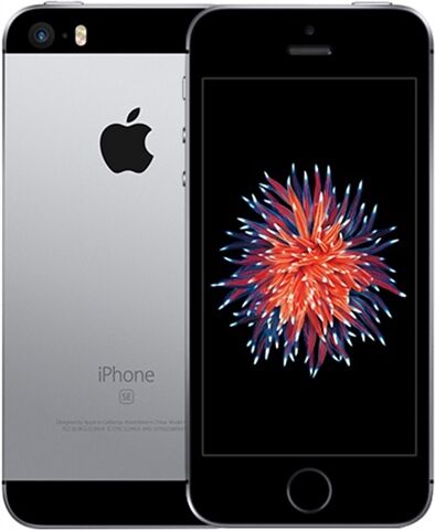 Refurbished: Apple iPhone SE 128GB Space Grey, Vodafone C