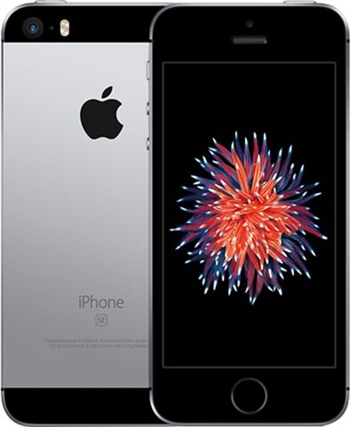 Refurbished: Apple iPhone SE 32GB Space Grey, Vodafone B