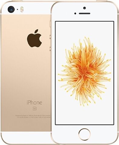 Refurbished: Apple iPhone SE 64GB Gold, Unlocked C