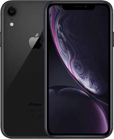 Refurbished: Apple iPhone XR 256GB Black, Unlocked B