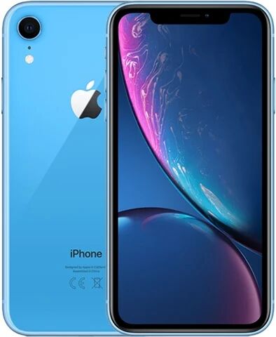 Refurbished: Apple iPhone XR 64GB Blue, Unlocked B