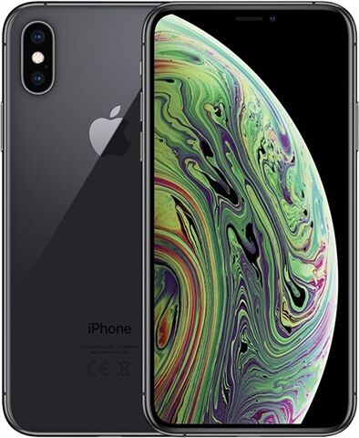 Refurbished: Apple iPhone XS 256GB Space Grey, Vodafone B