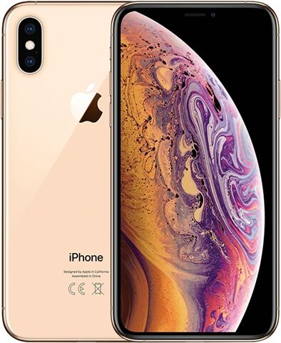 Refurbished: Apple iPhone XS 64GB Gold, Unlocked C