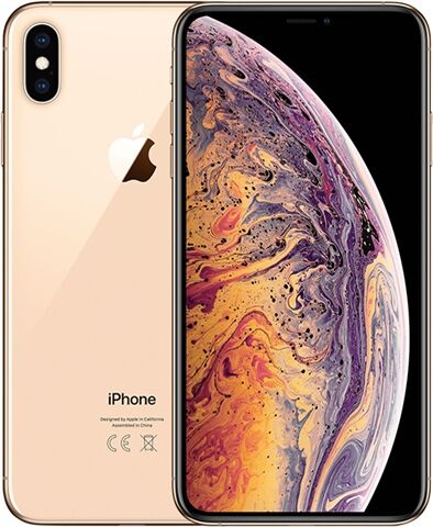 Refurbished: Apple iPhone XS Max 512GB Gold, Unlocked B