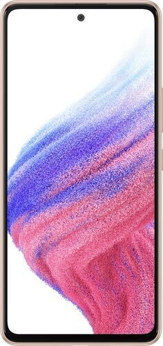 Refurbished Samsung Galaxy A53 5G   6 GB   128 GB   Dual-SIM   Awesome Peach