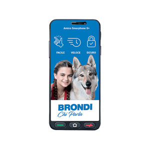 Brondi AMICO SMARTPHONE S+, 16 GB, BLACK