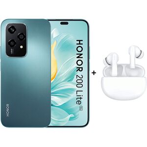 Honor 200 Lite + BUDSCX5, 256 GB, CYAN