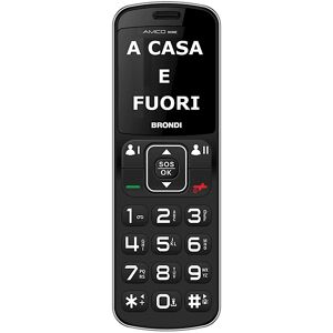 Brondi CELLULARE  AMICO HOME NERO