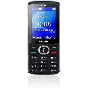 Brondi King 6,1 cm (2.4) Nero Telefono cellulare basico