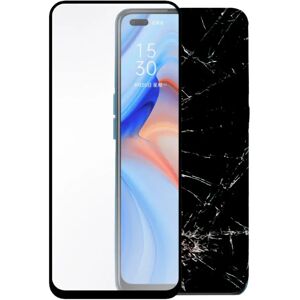 Area Ultra tempered Glass per Oppo Reno 4 5G con copertura totale tono su tono