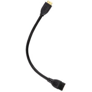 Hama Cavetto adattatore per tablet USB A 2.0 F/USB Micro B 3.0 M, 0,15 metri, USB OTG, contatti dorati, doppia schermatura, nero, 3 stelle