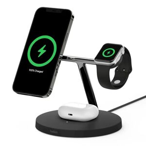 Belkin Caricabatterie  BOOST↑CHARGE PRO Auricolare, Smartphone, Orologio intelligente Nero Carica wireless Interno [WIZ009MYBK]