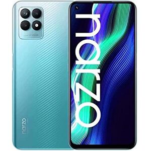 Realme Narzo 50 4+128GB Smartphone, Processore Gaming Helio G96 FHD+ UltraAdaptive Refresh 120Hz Tripla camera AI 50MP Quick Charge 33W MegaBatteria 5000mAh DRE Dual Sim 1xMicroSD, Speed Blue