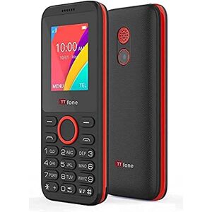 TTfone TT160 Dual Sim Basic Semplice Telefono Cellulare Sbloccato con Fotocamera Torcia MP3 Bluetooth