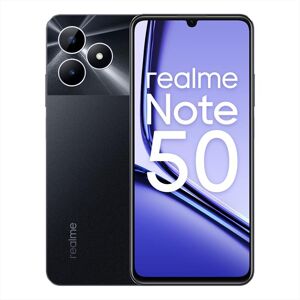 Realme Smartphone Note 50 128/4gb-midnight Black