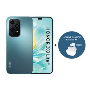 Honor 200 Lite 5G + Earbuds X5 17 cm (6.7'') Doppia SIM Android 14 USB