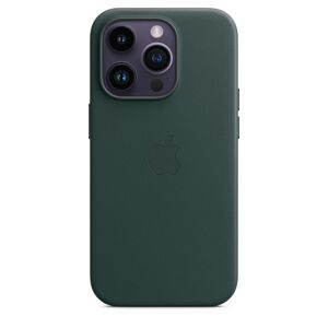 Apple Custodia iPhone 14 Pro in Pelle - Verde foresta