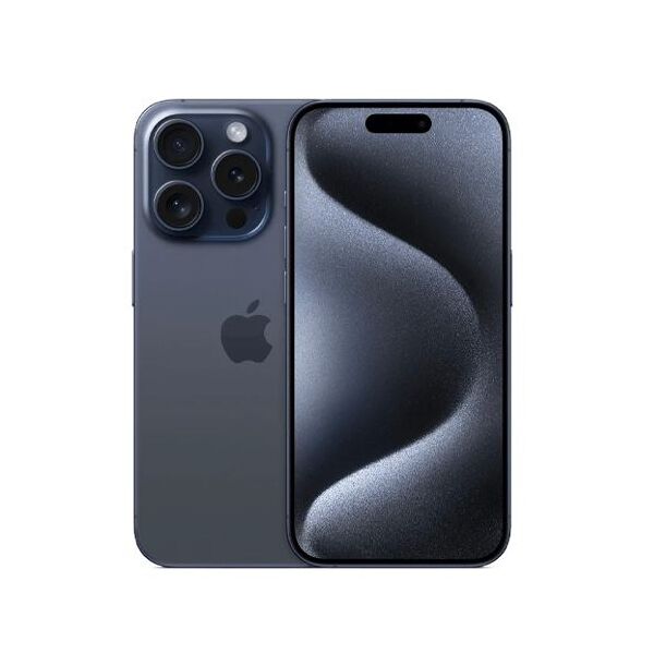 apple iphone 15 pro max 256 gb titanio blu grade a