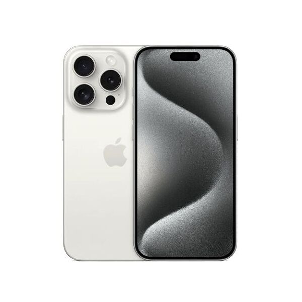 apple iphone 15 pro 256 gb titanio bianco grade a