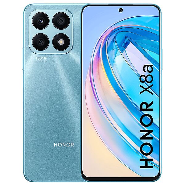 honor x8a, 128 gb, cyan