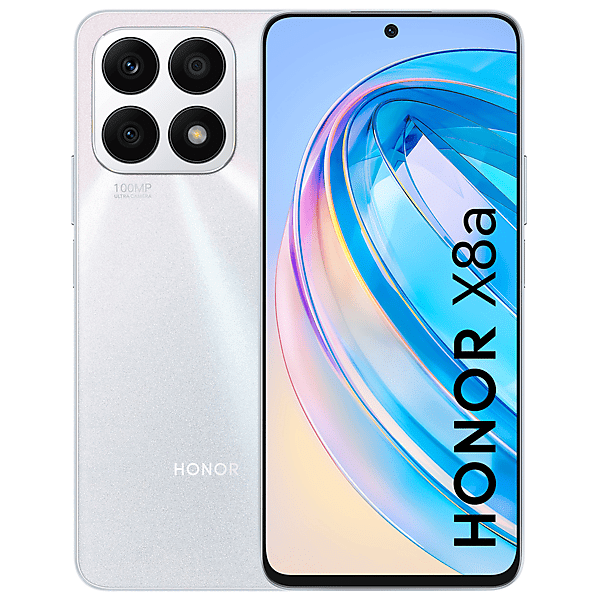 honor x8a, 128 gb, silver