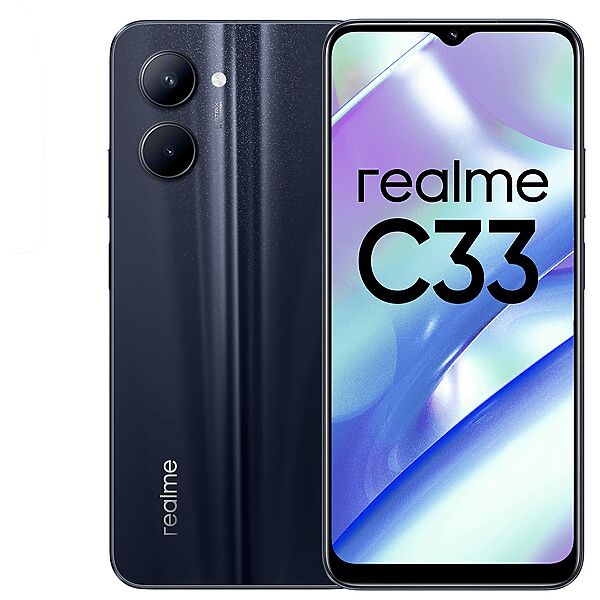 realme c33, 64 gb, black